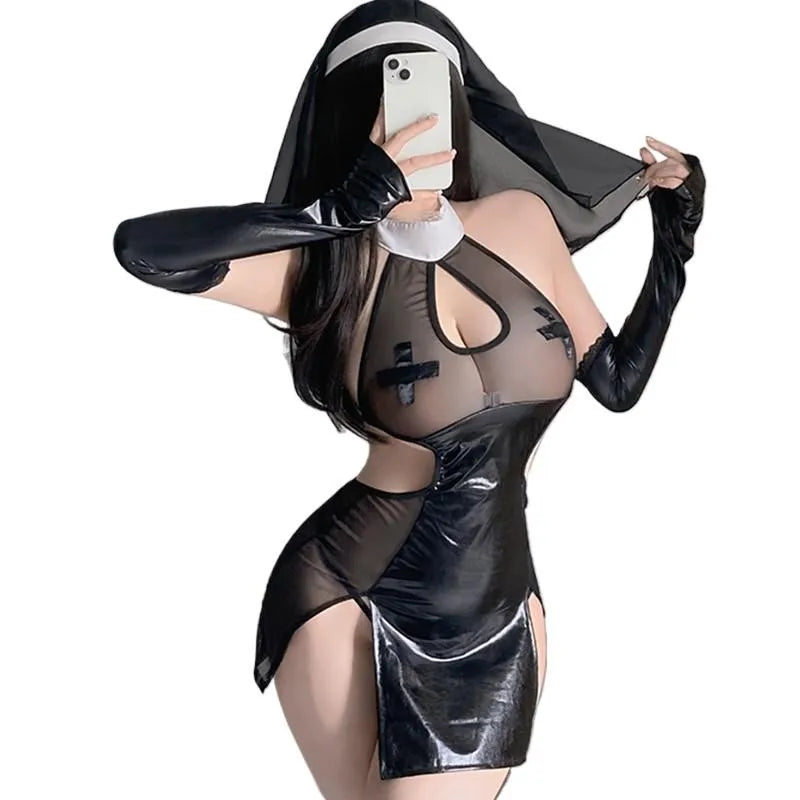 Maid Style Babydoll Costume Set