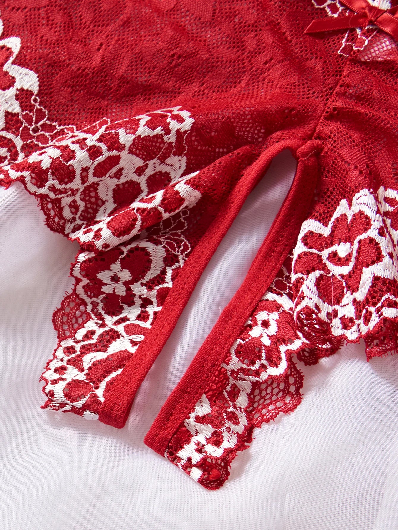 Floral Lace Bra & Panty Set