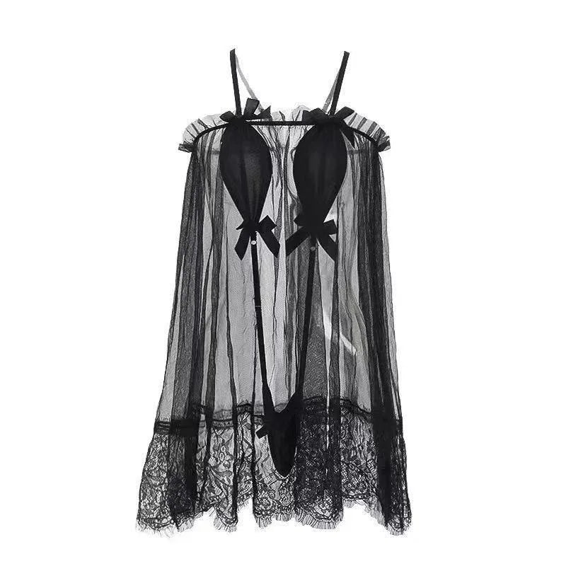 Plus Size Lace Babydoll Nightdress