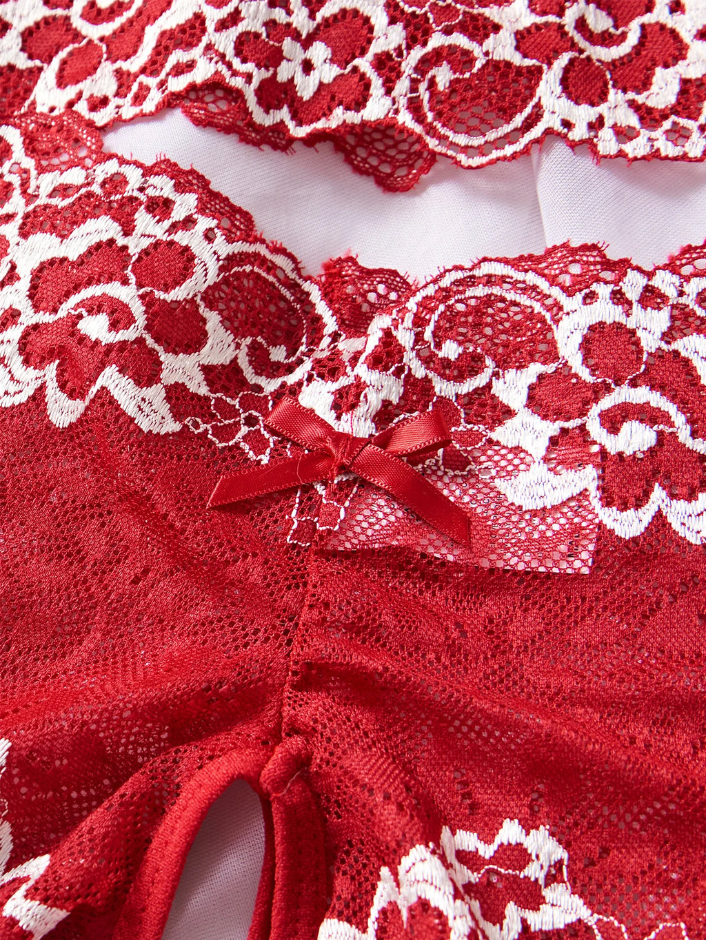 Floral Lace Bra & Panty Set